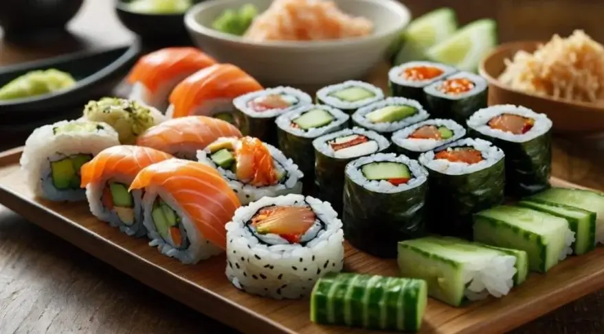 Calories in different types of popular sushi rolls. Calories-in-different-types-of-popular-sushi-rolls